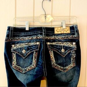 Miss Me Signature Straight Embellished Jeans